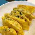 のらむーちょ's cooksnap of when they made ダイエットおかず　しらす入りだし巻き玉子.