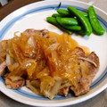 ねずみんパラダイス's cooksnap of when they made 和風トンテキ☆新玉たっぷりソース♪.