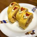 まっすーー。's cooksnap of when they made レンチン時短♪簡単オムライスロール.