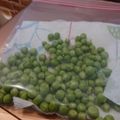 あずきまめっち's cooksnap of when they made 冷凍だけ♪グリンピースの保存.