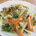 はちみつかなこ's cooksnap of when they made 白滝と小松菜人参大根炒め※塩かほんだし味.