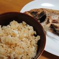 クックRGHNT9☆'s cooksnap of when they made 鯛で煮付け→鯛飯→鯛茶！変身(๑´ڡ`๑.