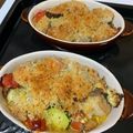 rabbimegu's cooksnap of when they made オーブンで野菜と鶏肉のパン粉焼き.