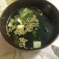 れもん12's cooksnap of when they made 和風ダシで簡単ワカメスープ♪.