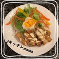 ♪キッチンmama's cooksnap of when they made 豚ロースのカフェ風サラダ丼。.