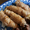 ☆suzuka☆'s cooksnap of when they made もやしと豆苗の肉巻き☆節約料理.