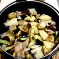 Chiccoちこ's cooksnap of when they made 豚となすとピーマンの甘辛炒め.