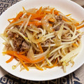 まいまい！！'s cooksnap of when they made 牛肉ともやしの中華炒め.
