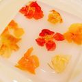 ゆずき☆★'s cooksnap of when they made おしゃれなエディブルフラワーの二層ゼリー.