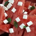 リアブン's cooksnap of when they made 夏にぴったり！スイカとチーズのサラダ.