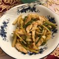 りんごⓒ's cooksnap of when they made 胸肉とじゃが芋で＊チンジャオロース.