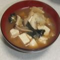きらり流れ星's cooksnap of when they made 具沢山！きのこ嫌いでも食べれる味噌汁.