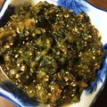 木彫りぐま's cooksnap of when they made ふき味噌ならぬウド味噌.