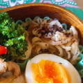ちさもぐ's cooksnap of when they made 切り干し大根のゆかり和え☆お弁当に桜色.