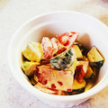 sarii☆☆'s cooksnap of when they made 時短‼トマト＆アボカド＆胡瓜のわさびマヨ.