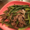 dasako山's cooksnap of when they made 牛肉とニンニクの芽のオイスター炒め.