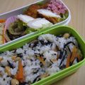 サオリ's cooksnap of when they made ひじきと梅の混ぜご飯.
