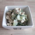 アクセル☆'s cooksnap of when they made 簡単美味しい・鳥ミンチと胡瓜のマヨ和え.