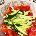 さこあ's cooksnap of when they made トマトと新玉ねぎのサラダ.