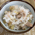 めそ0908's cooksnap of when they made たけのことふきとシーチキンの炊き込みご飯.