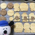 め目め's cooksnap of when they made バター＆卵＆砂糖なし簡単型抜きクッキー.