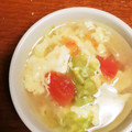有ちん's cooksnap of when they made トマト＆レタスのたまごスープ.