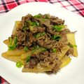 みなみ7's cooksnap of when they made 大根と牛肉の炒め物.