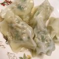 usapy_pink's cooksnap of when they made ねぎとニラの水餃子.