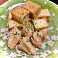 ネムサマ惑星's cooksnap of when they made 市販タレで時短♡厚揚げと鶏肉の生姜風煮物.