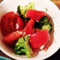 mihok☆'s cooksnap of when they made トマトとブロッコリーのバジルサラダ.