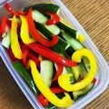 かのこはLOVE's cooksnap of when they made パプリカ ピクルス カンタン酢.