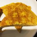 rie-rie's cooksnap of when they made チーズ風味のふわふわ山芋オムレツ.