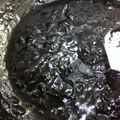 ゴーヤンパクチー's cooksnap of when they made コウイカ(スミイカ)のイカスミパスタ.