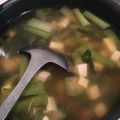 ＷａＴヒロコロ's cooksnap of when they made 豆腐と小松菜の味噌汁.