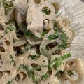 スノーディッシュ's cooksnap of when they made レンコンとくるみのマヨサラダ.