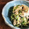 カズ形33's cooksnap of when they made 【 ツナと豆苗の梅マヨサラダ 〗.