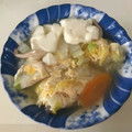 かずしラブ's cooksnap of when they made 白菜と豆腐の卵とじ.