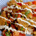 ルティ♪'s cooksnap of when they made ☆リメイク☆からあげトマト南蛮.