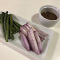 papikun's cooksnap of when they made ちゃんと下処理♡アスパラの茹で方.
