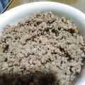 マリタマト's cooksnap of when they made そぼろ丼.