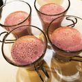 抹茶MILK's cooksnap of when they made ミキサーで混ぜるだけ！いちごミルク.