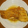 konkon❀'s cooksnap of when they made メカジキハーモニカの煮付け.
