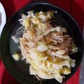 家系大好き's cooksnap of when they made 節約♡えのきとキャベツの豆腐あんかけ.