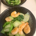 HiroRen59's cooksnap of when they made 海老と青梗菜の中華炒め♪.
