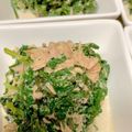マイレーン's cooksnap of when they made 簡単一品！春菊とツナのマヨポン和え♪.