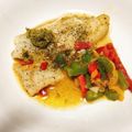クックMB0955☆'s cooksnap of when they made 簡単フレンチ☆真鯛のポワレバジルソース.