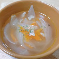 とあるおじさん's cooksnap of when they made 新玉ねぎとみじん切り野菜のコンソメスープ.