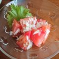 めいびー's cooksnap of when they made 新玉ねぎドレッシングのトマトサラダ.