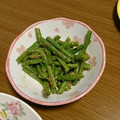 いちご0222's cooksnap of when they made いんげんのゴマ和え.