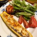クックR8NOVK☆'s cooksnap of when they made 簡単！ズッキーニとひき肉のマヨチーズ焼き.